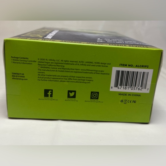 Altec Lansing - BattleGrip Mobile Gaming Controller - Picture 3 of 8